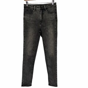 Uniqlo Women's Washed Skinny Jeans in Black, Size 27/ US 4